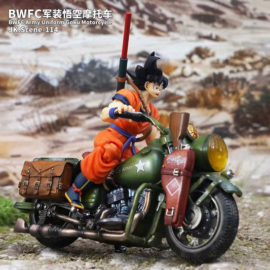 Jacksdo Studio - BWFC Army Uniform Goku Motorcycle JK.Scene-114 | 军装摩托车 JK.Scene-114