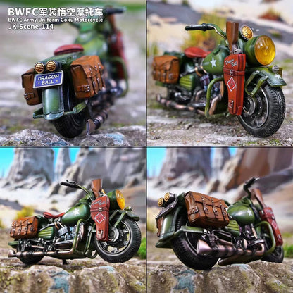 Jacksdo Studio - BWFC Army Uniform Goku Motorcycle JK.Scene-114 | 军装摩托车 JK.Scene-114
