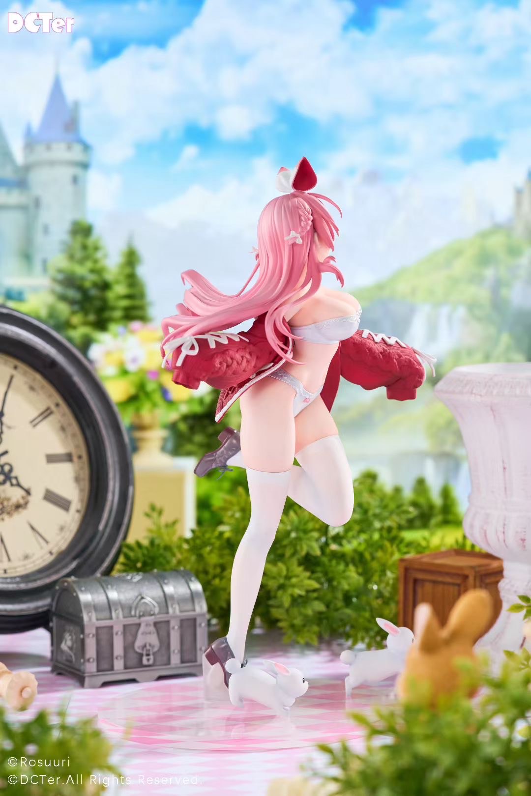 DCTer Studio - Licensed White Rabbit Rosu | 版权 白兔Rosu