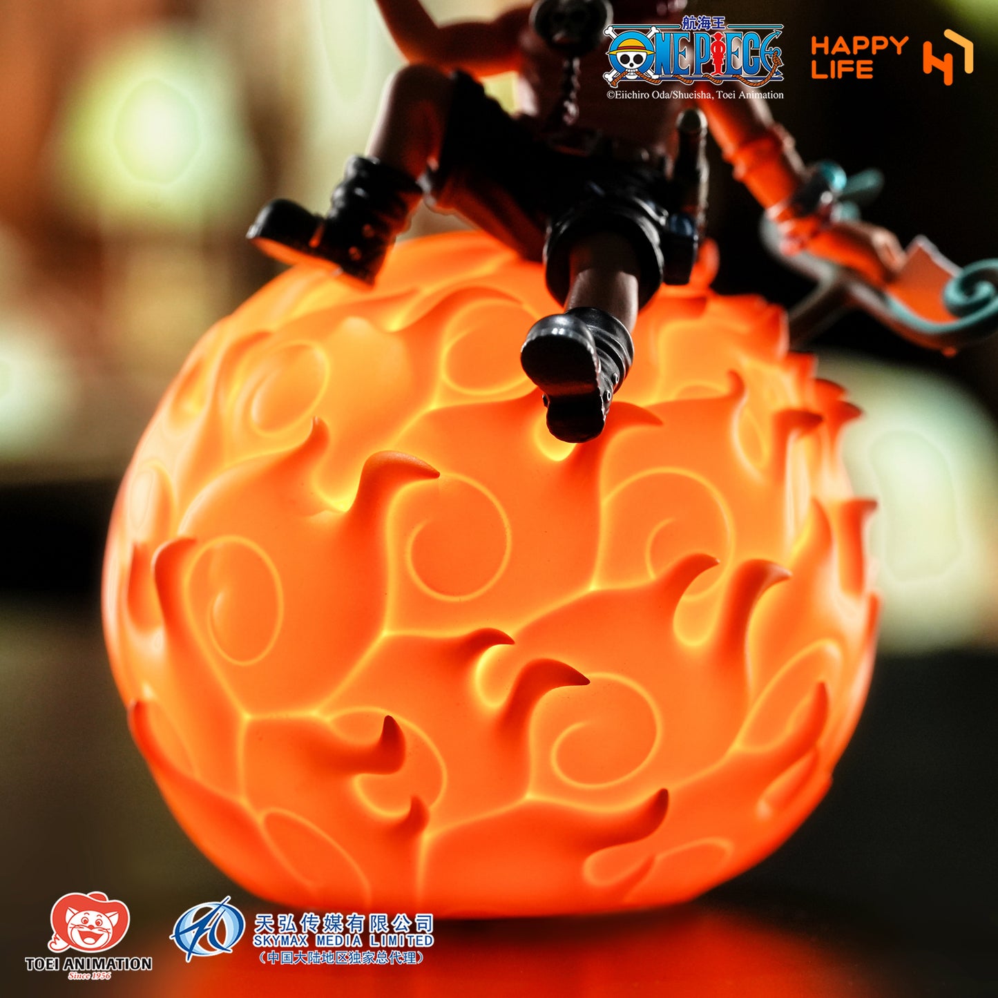 Happy Life Studio - Licensed One Piece Devil Fruit Series Night Light | 版权 《航海王》恶魔果实系列声控小夜灯