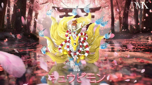 DMX Studio - Digimon Tamers Kyubimon, Ruki, Renamon | 九尾狐, 留姬, 妖狐兽