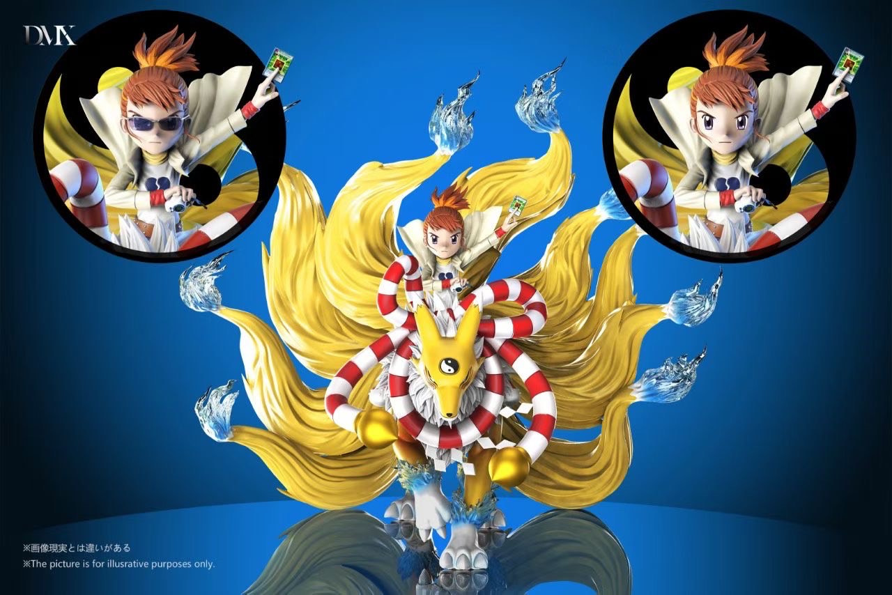 DMX Studio - Digimon Tamers Kyubimon, Ruki, Renamon | 九尾狐, 留姬, 妖狐兽