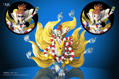 DMX Studio - Digimon Tamers Kyubimon, Ruki, Renamon | 九尾狐, 留姬, 妖狐兽