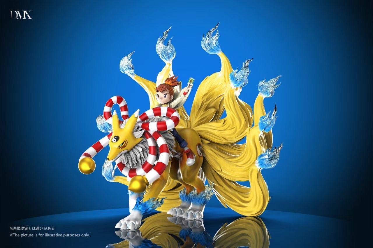DMX Studio - Digimon Tamers Kyubimon, Ruki, Renamon | 九尾狐, 留姬, 妖狐兽
