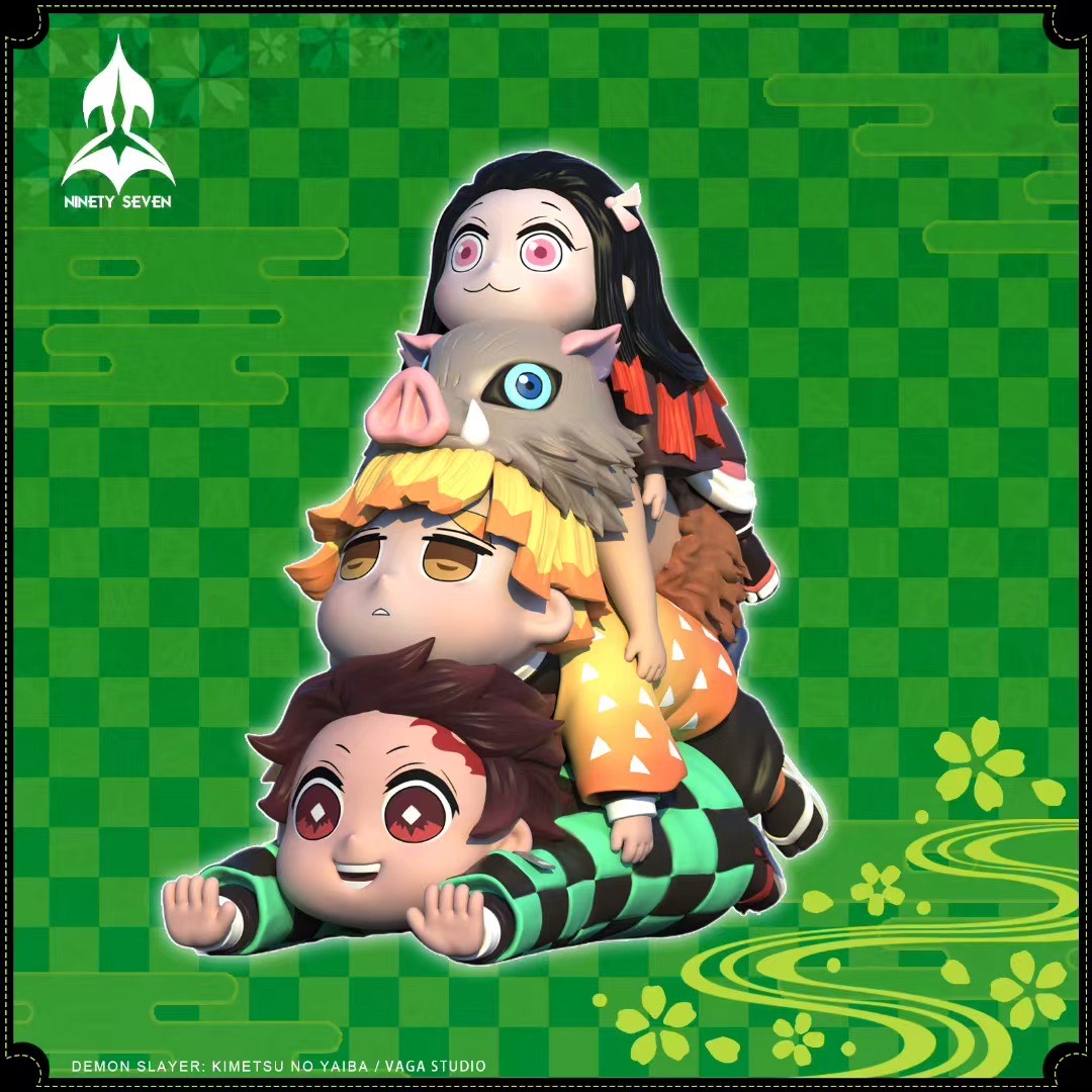 Ninety Seven Studio - Stackable Demon Slayer | 鬼灭之刃叠叠乐