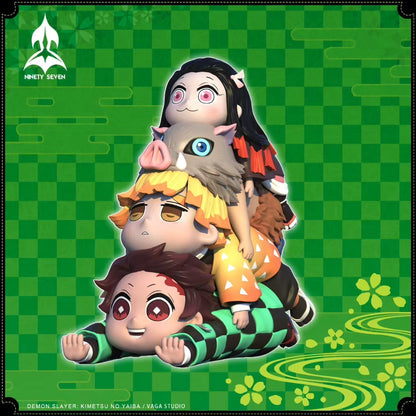 Ninety Seven Studio - Stackable Demon Slayer | 鬼灭之刃叠叠乐