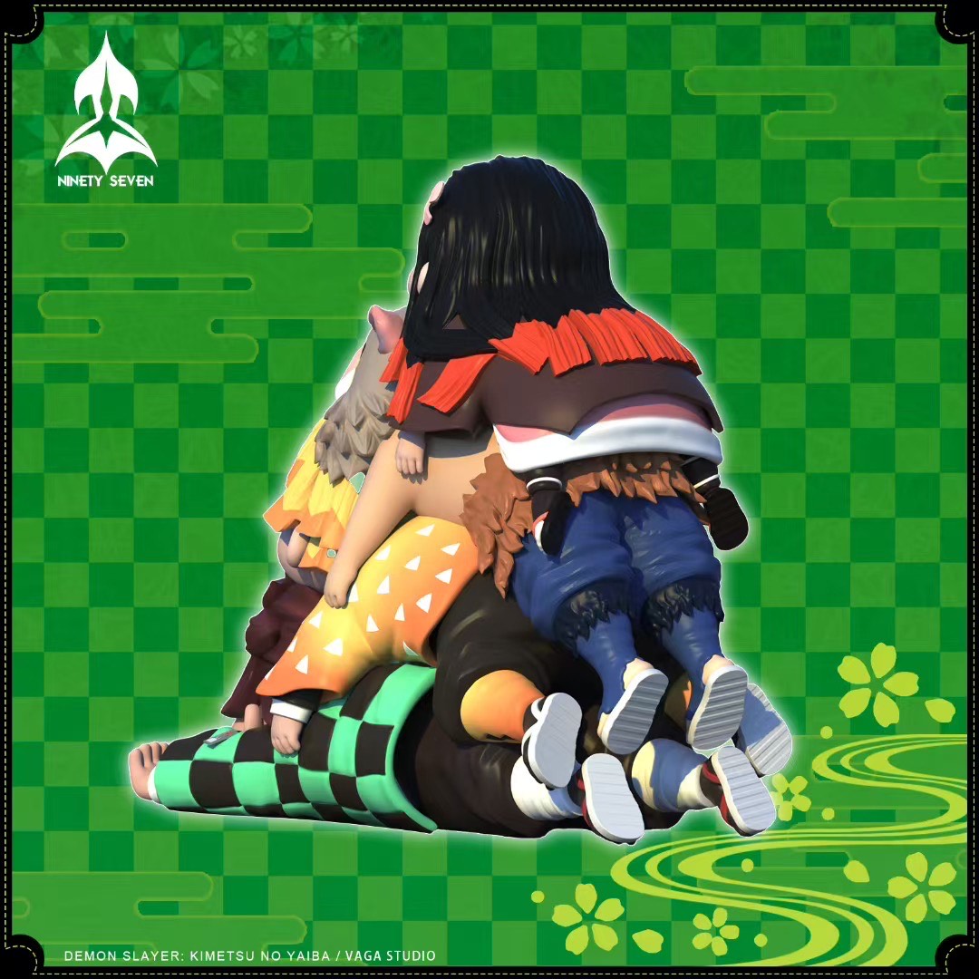 Ninety Seven Studio - Stackable Demon Slayer | 鬼灭之刃叠叠乐