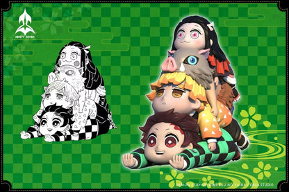 Ninety Seven Studio - Stackable Demon Slayer | 鬼灭之刃叠叠乐