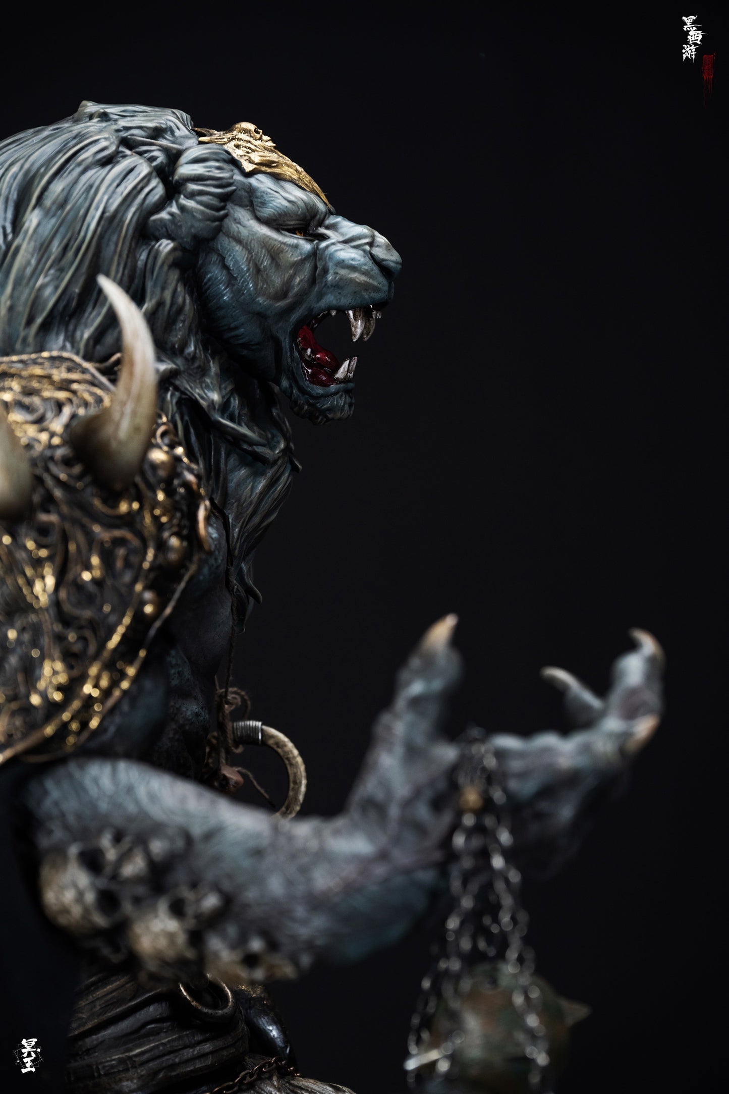 Hades Studio - ORI Lion King & Old Elephant & Eagle | 原创 青毛狮王 & 黄牙老象 & 金翅大鹏