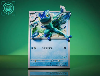 GeiSha Studio - Pokemon Card Evolution Set Froakie, Frogadier, Greninja | 卡牌进化组 呱呱泡蛙, 呱头蛙, 甲賀忍蛙