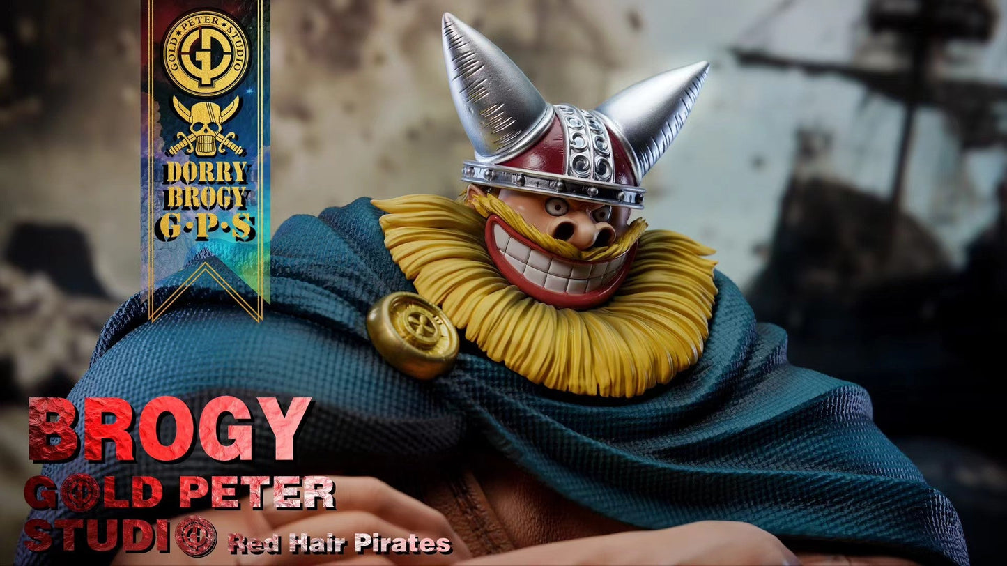 Gold Peter Studio - Red Hair Pirates Blue Ogre Dorry & Red Ogre Brogy |红发海贼团 青鬼 东利 & 红鬼 布洛基