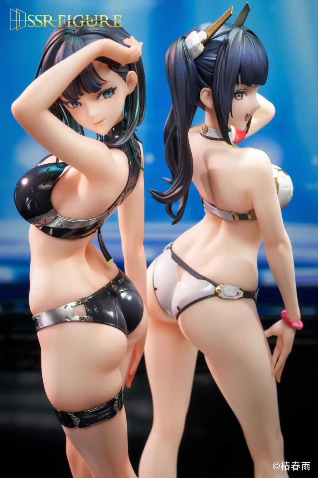 SSR Figure Studio - OC Baiyang Wanzi & Kanno Ao | 原创 白羊丸子 & 绀乃青
