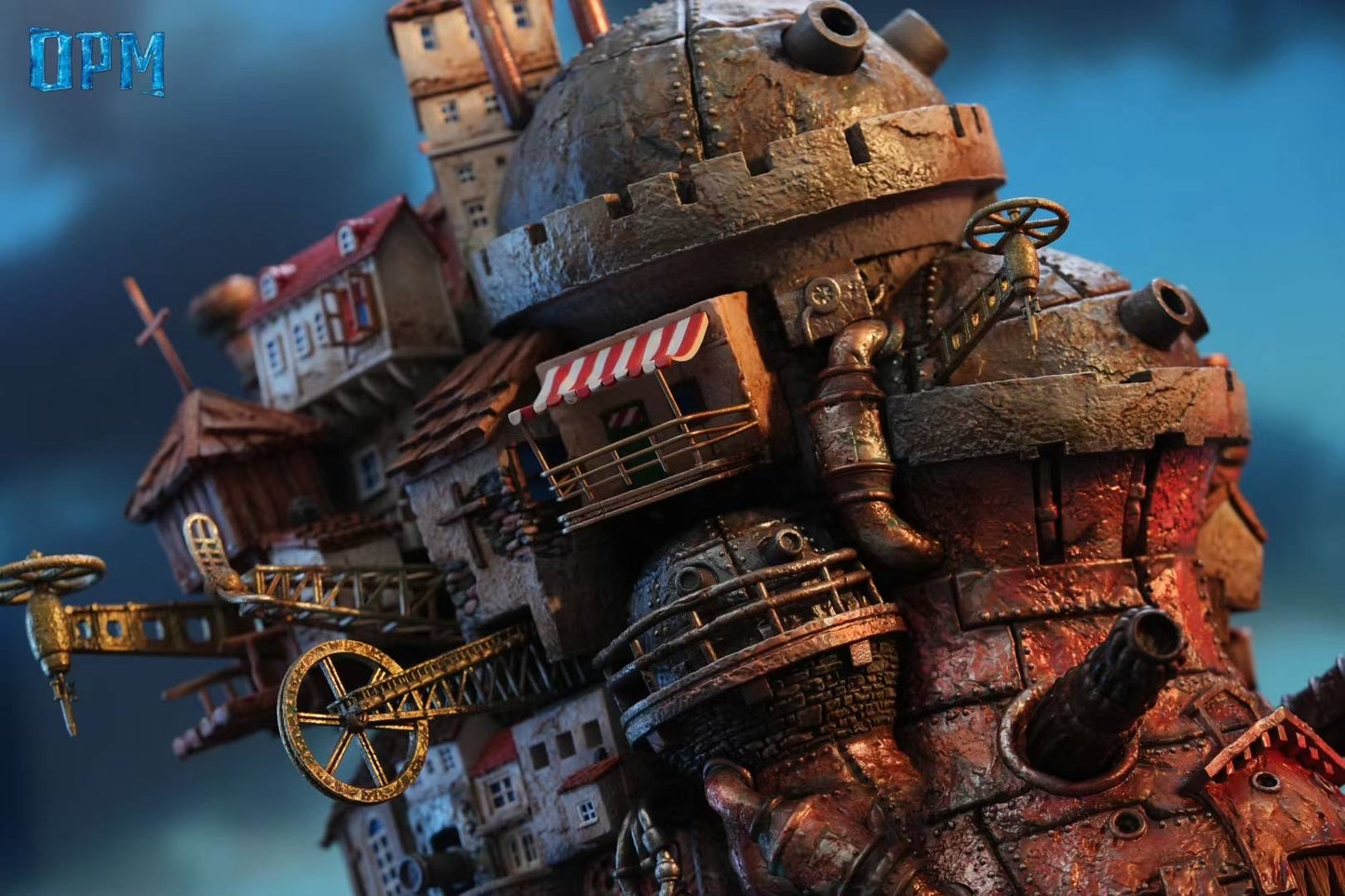 OPM Studio - Howl’s Moving Castle The Walking Castle (Desktop Series 009) | 哈尔的移动城堡 行走的城堡 (桌面场景系列009)