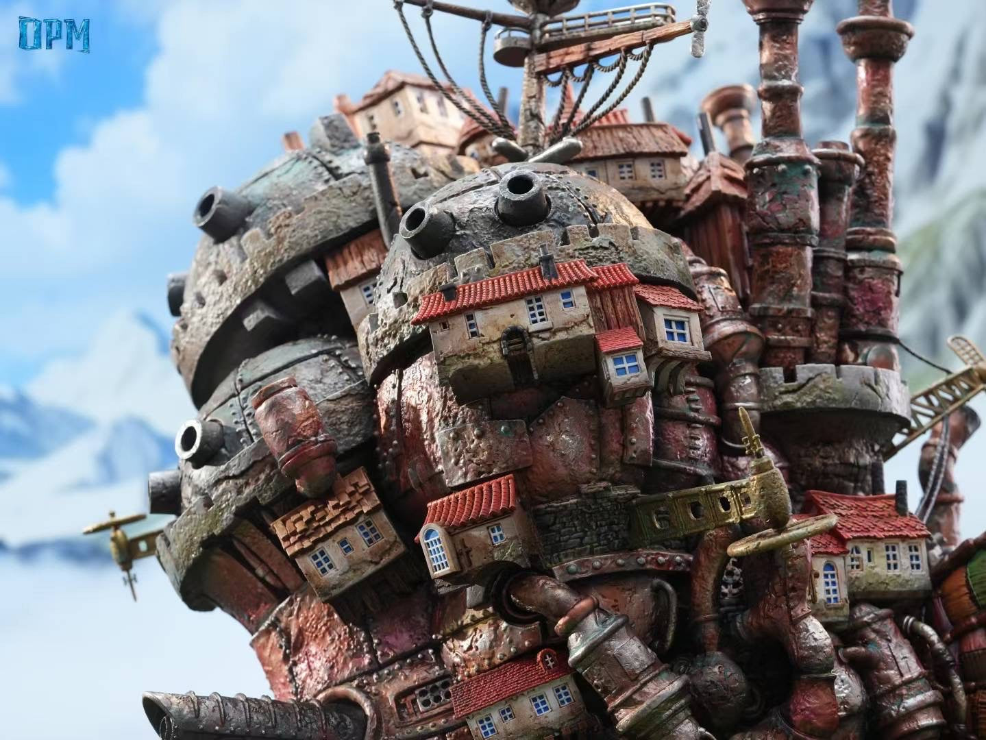 OPM Studio - Howl’s Moving Castle The Walking Castle (Desktop Series 009) | 哈尔的移动城堡 行走的城堡 (桌面场景系列009)