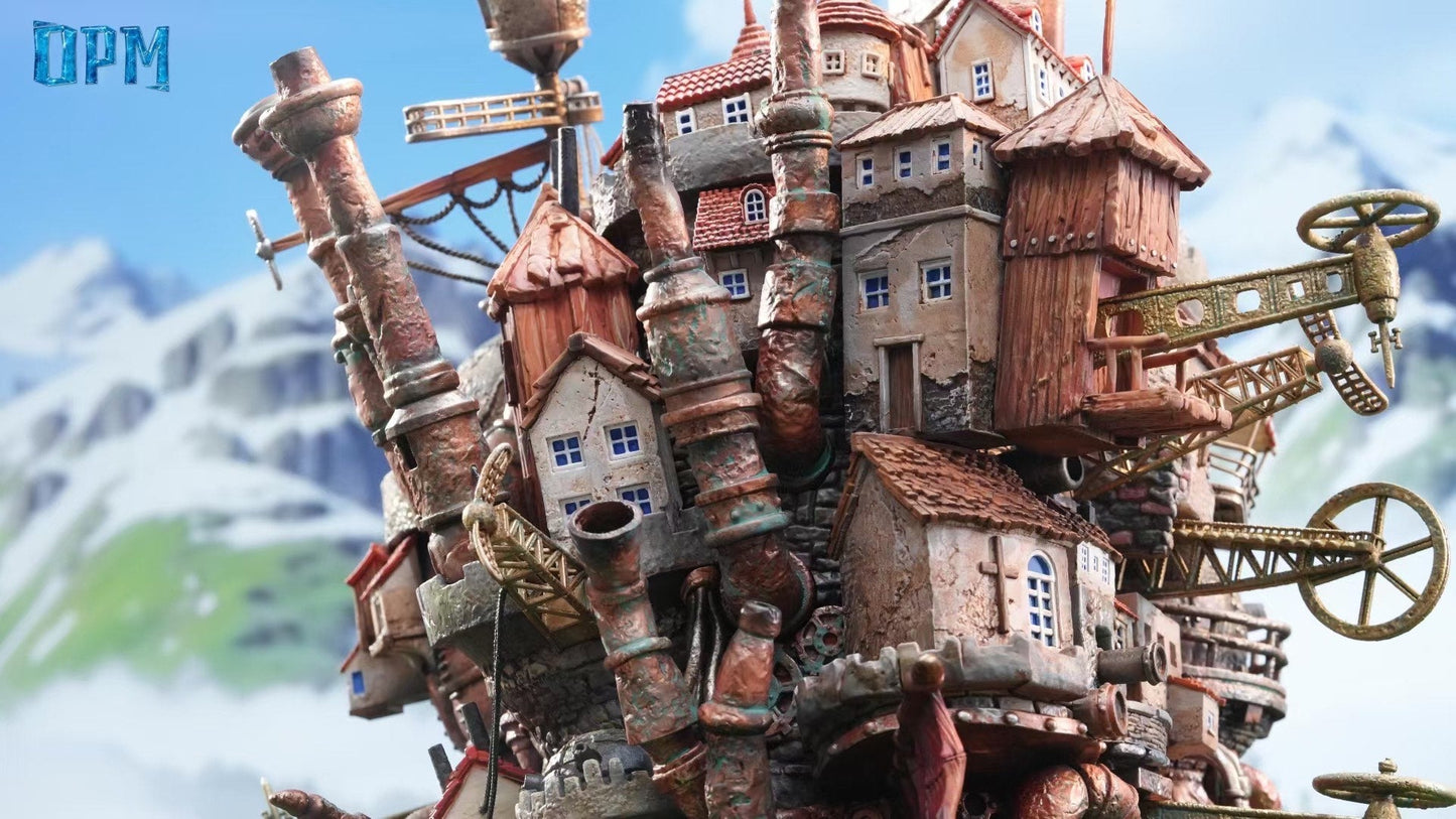 OPM Studio - Howl’s Moving Castle The Walking Castle (Desktop Series 009) | 哈尔的移动城堡 行走的城堡 (桌面场景系列009)