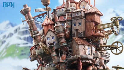 OPM Studio - Howl’s Moving Castle The Walking Castle (Desktop Series 009) | 哈尔的移动城堡 行走的城堡 (桌面场景系列009)