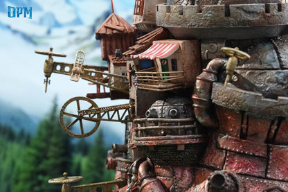 OPM Studio - Howl’s Moving Castle The Walking Castle (Desktop Series 009) | 哈尔的移动城堡 行走的城堡 (桌面场景系列009)