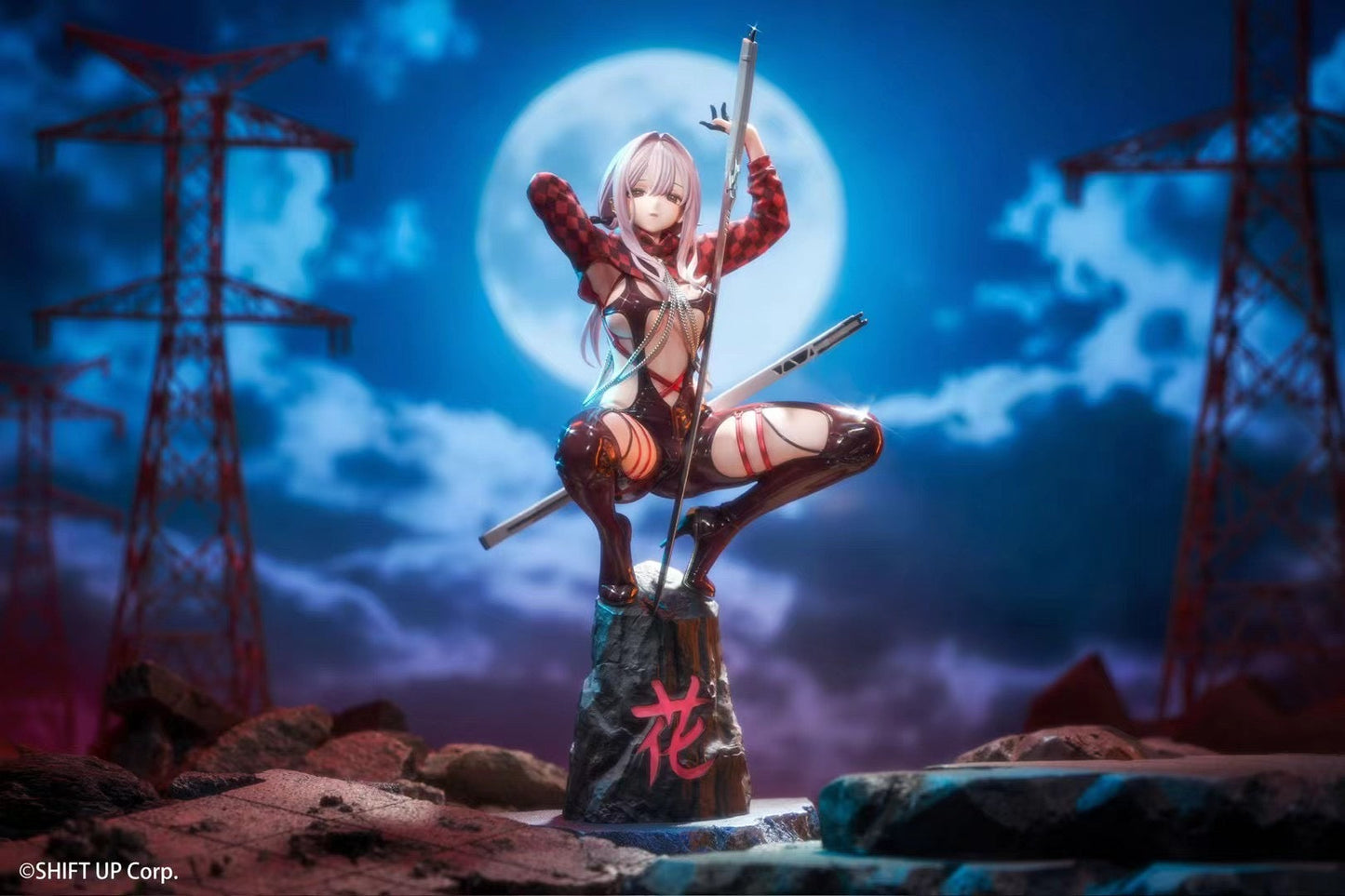 HobbySakura Studio - Licensed NIKKE Guren Roaring Racer | 版权 NIKKE 红莲 狂飙车手