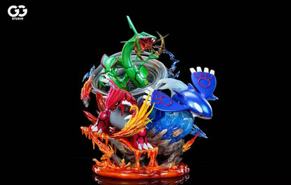 GG Studio - Hoenn Region Kyogre, Groudon, Rayquaza | 丰缘三神 海陆空