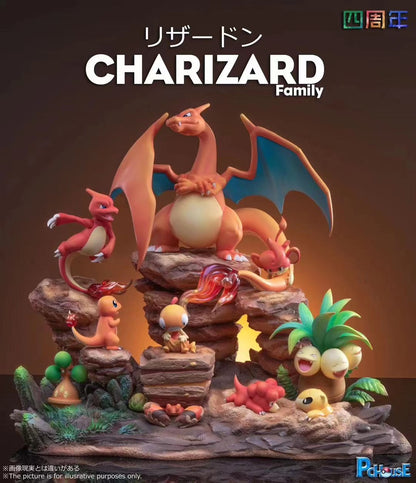 PcHouse Studio - Charizard Family | 喷火龙家族