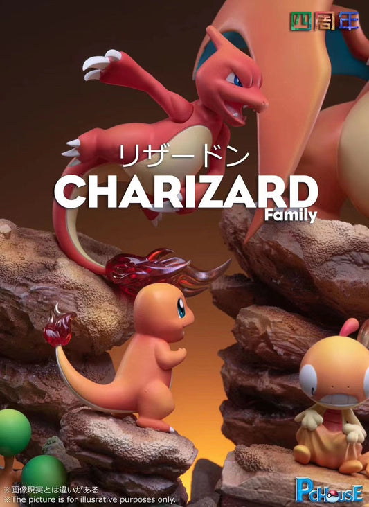 PcHouse Studio - Charizard-familio | Charizard-familio