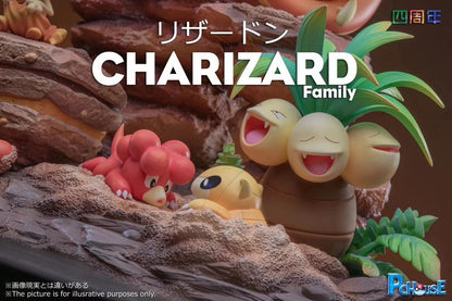 PcHouse Studio - Charizard Family | 喷火龙家族