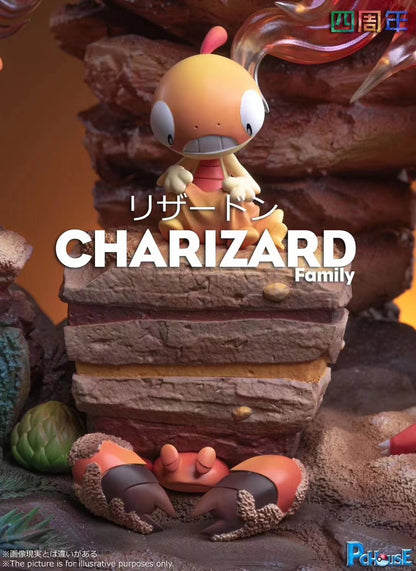 PcHouse Studio - Charizard Family | 喷火龙家族