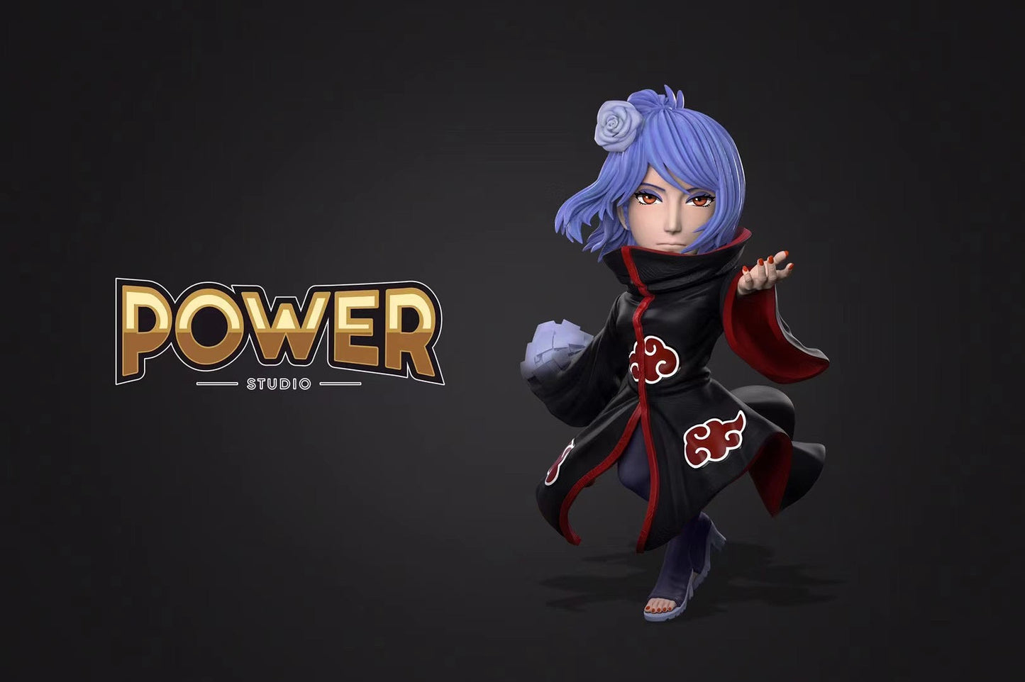 Power Studio - Akatsuki Second Series Pain & Konan | 晓组织第二弹 佩恩 & 小南