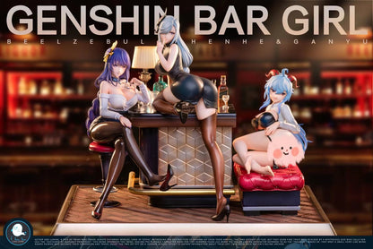 ILL Studio - Genshin Impact Night Club Ganyu & Shen He & Beelzebul | 原神 夜店 甘雨 & 申鹤 & 雷电将军