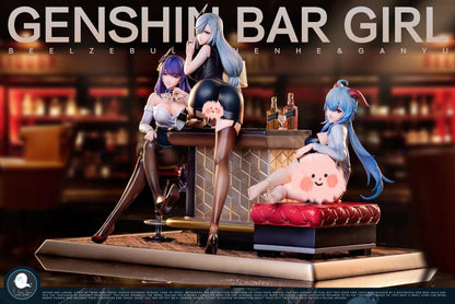 ILL Studio - Genshin Impact Night Club Ganyu & Shen He & Beelzebul | 原神 夜店 甘雨 & 申鹤 & 雷电将军