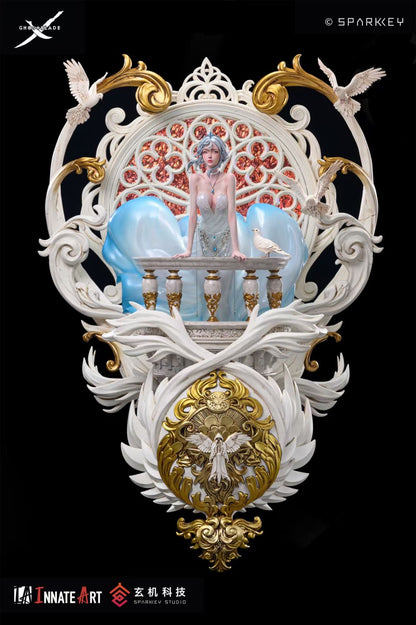 Sparkey x WLOP - Licensed Gaze Ghostblade Princess Yan | 版权 遥望 鬼刀海琴烟