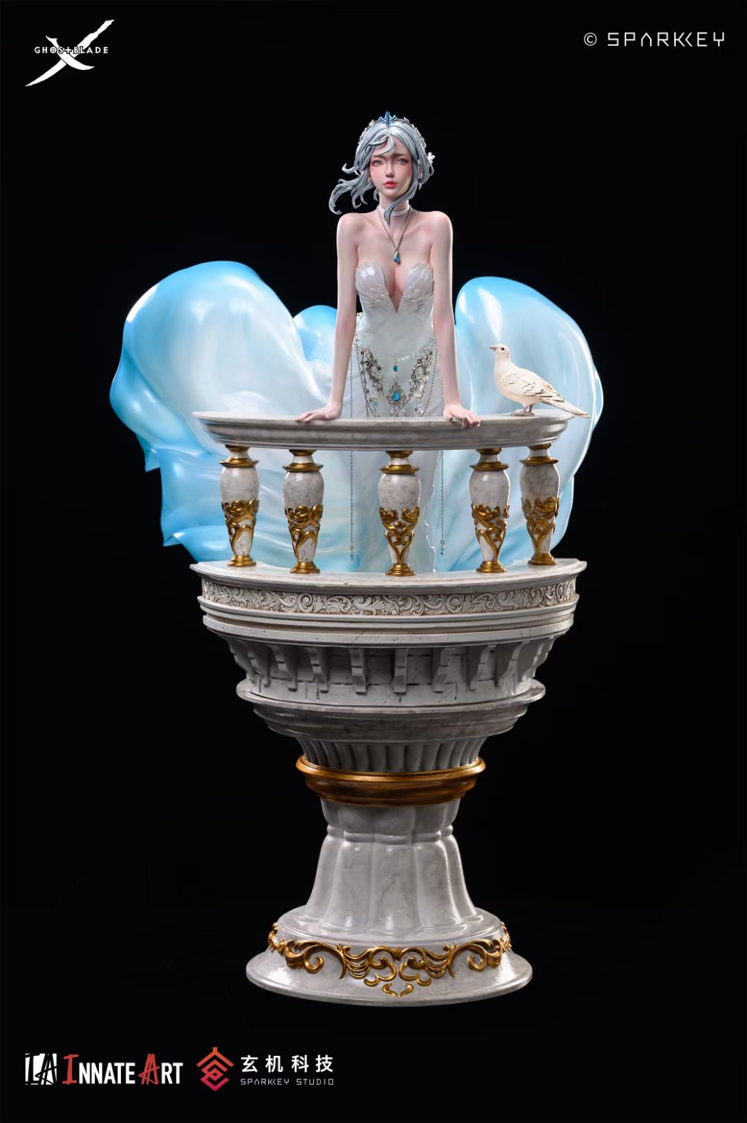 Sparkey x WLOP - Licensed Gaze Ghostblade Princess Yan | 版权 遥望 鬼刀海琴烟