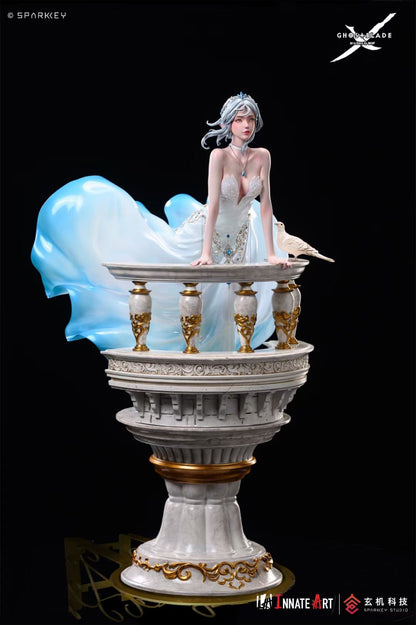 Sparkey x WLOP - Licensed Gaze Ghostblade Princess Yan | 版权 遥望 鬼刀海琴烟