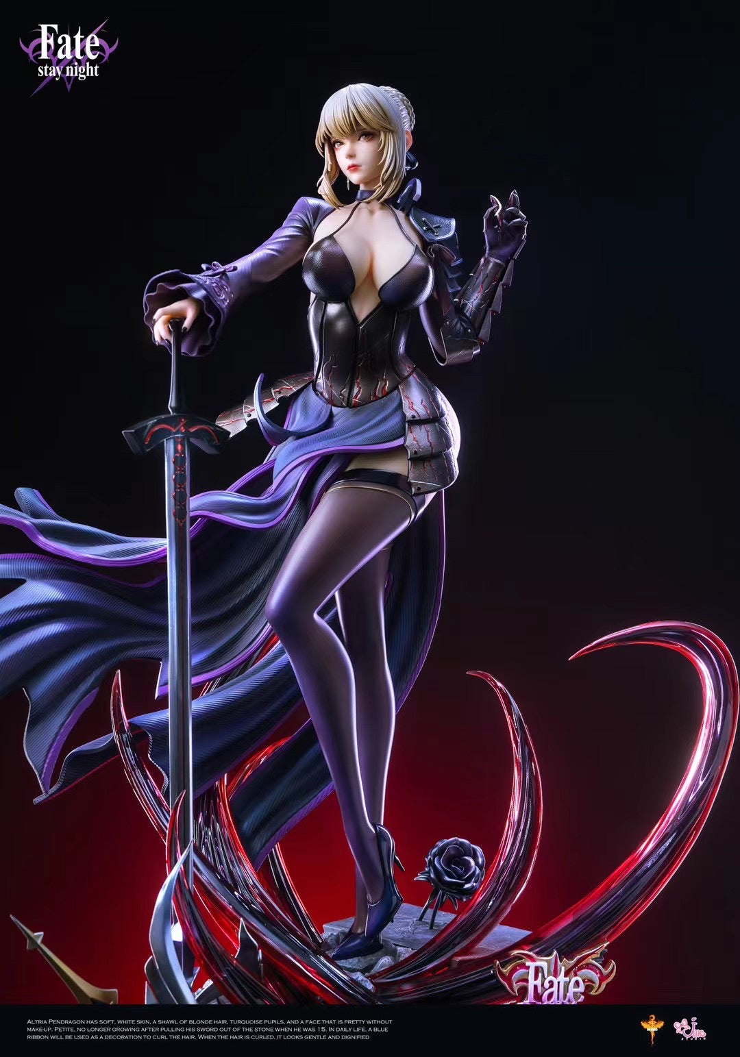 DT x UME Studio - Custom Order Fate Dark Saber Artoria Pendragon Alter | 私定 Fate 黑Saber 阿尔托莉雅