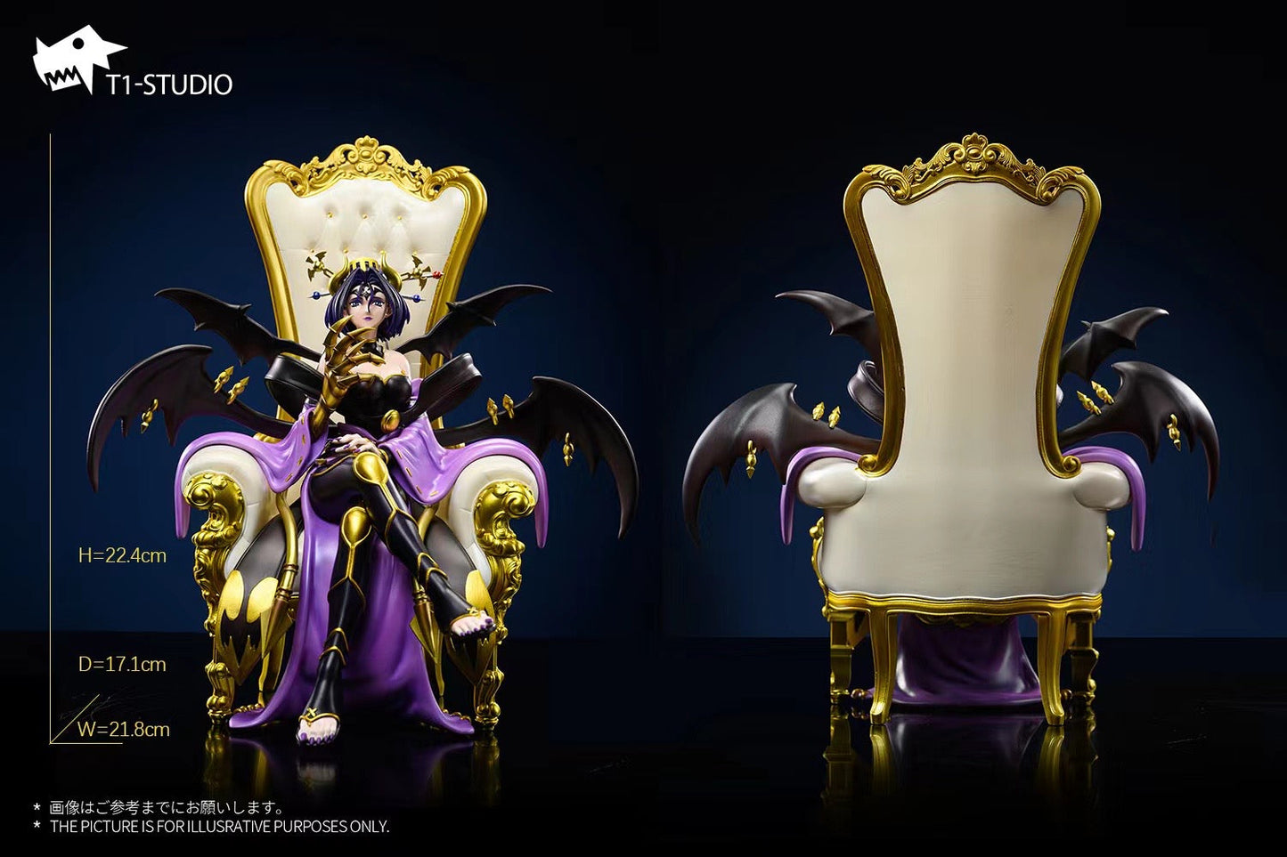 T1 Studio - Sitting Pose Lilithmon | 坐姿莉莉丝兽