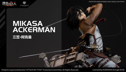 Zodiakos Studio - Licensed Mikasa Ackerman | 版权 三笠·阿克曼