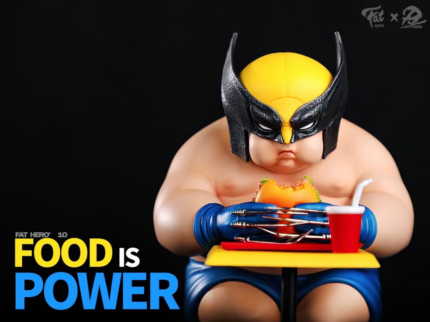 CPXX x DP9 Studio - Fatty Wolverine | 胖胖狼