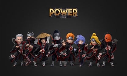 Power Studio - Akatsuki Forth Series Deidara & Tobi | 晓组织第四弹 迪达拉 & 角都