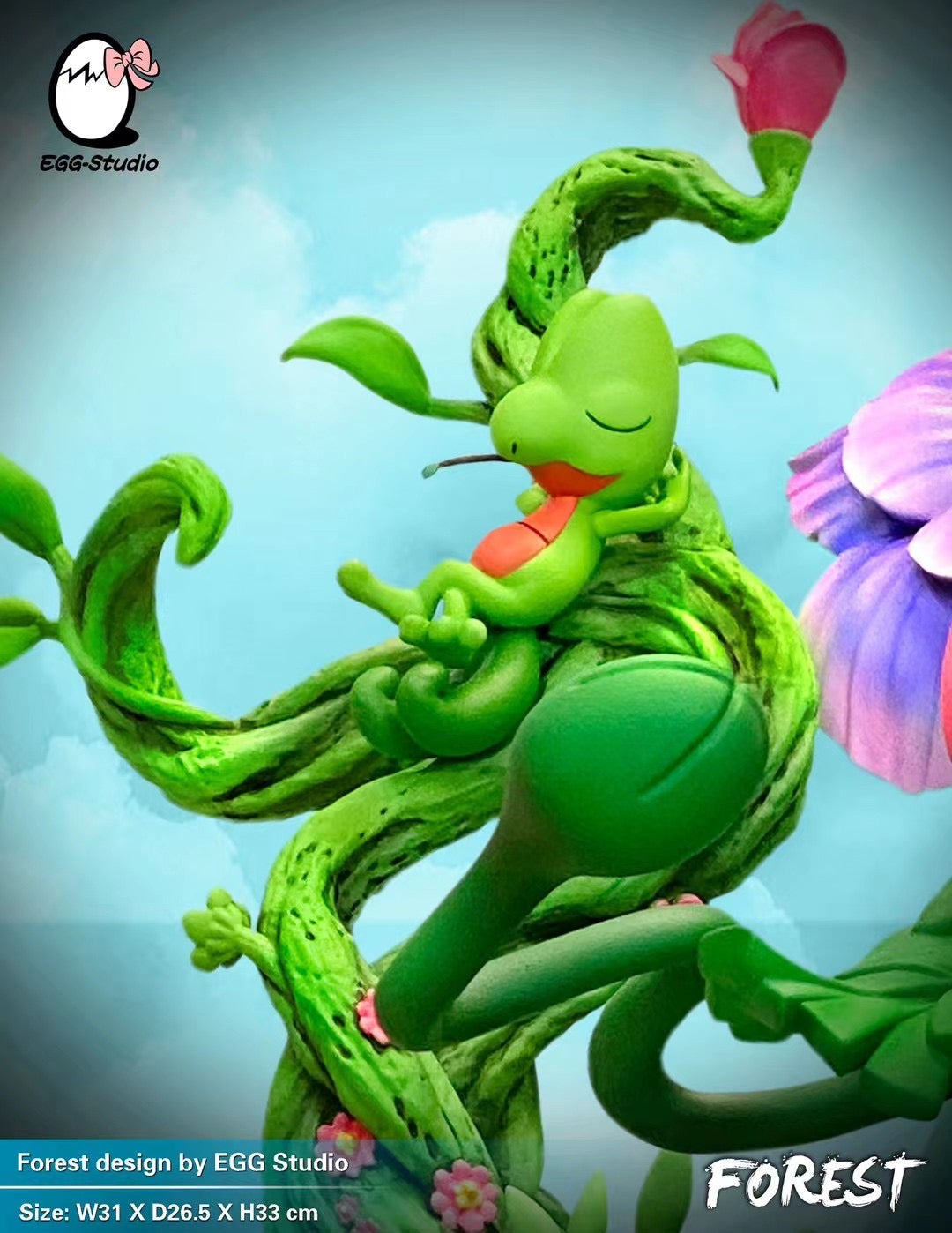 Egg Studio - Forrest Venusaur Glass Type Pokemon | 森林妙蛙花 草系宝可梦