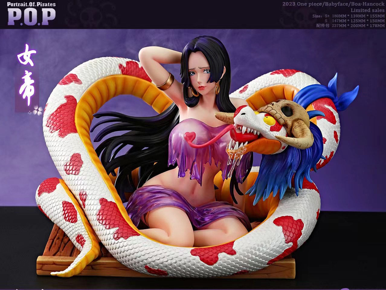 ワンピース BABY FACE ハンコック ガレージキット 蛇付き フィギュア