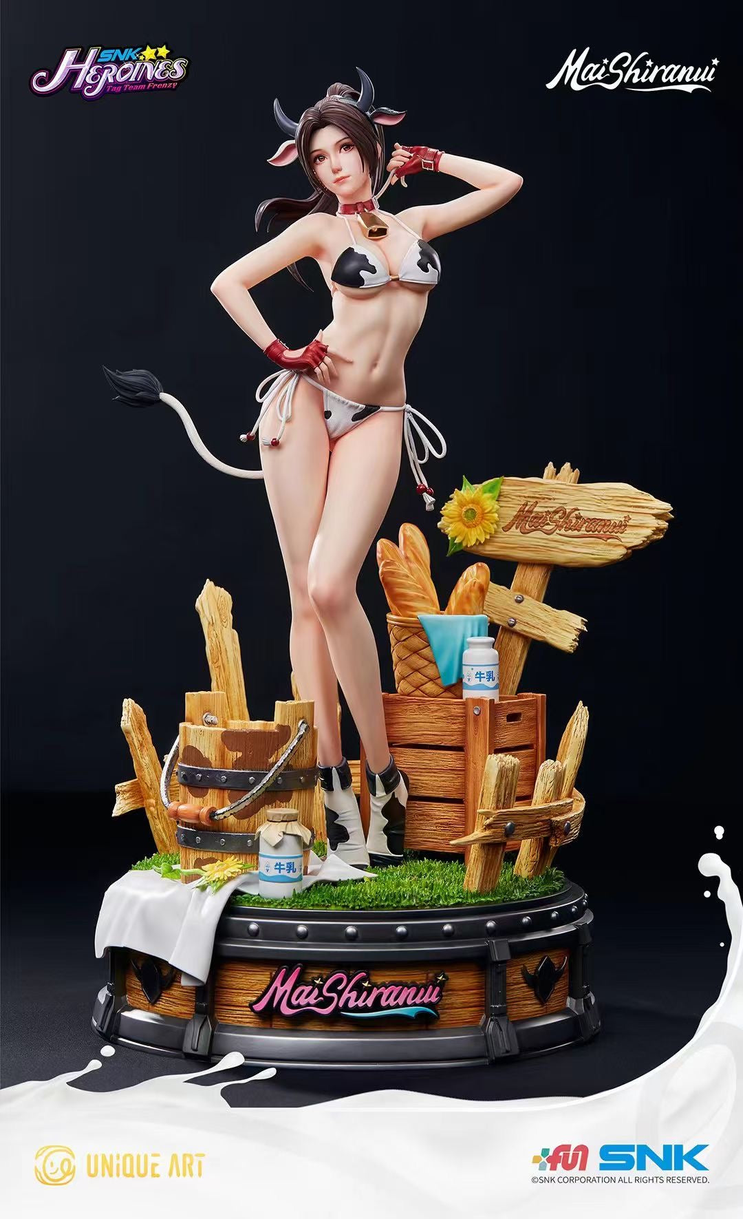 Unique Art Studio - Licensed Mai Shiranui | 版权 不知火舞 – Dreamy-gk
