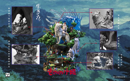 White Deer Studio - Princess Mononoke | 幽灵公主