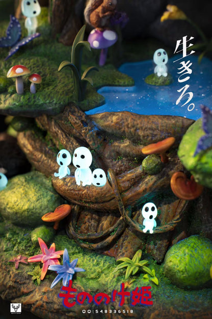 White Deer Studio - Princess Mononoke | 幽灵公主
