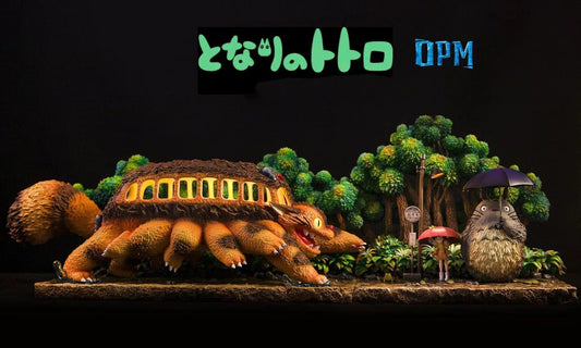 OPM Studio - Desktop Scene My Neighbor Totoro | 桌面小场景 龙猫车站