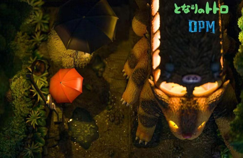 OPM Studio - Desktop Scene My Neighbor Totoro | 桌面小场景 龙猫车站