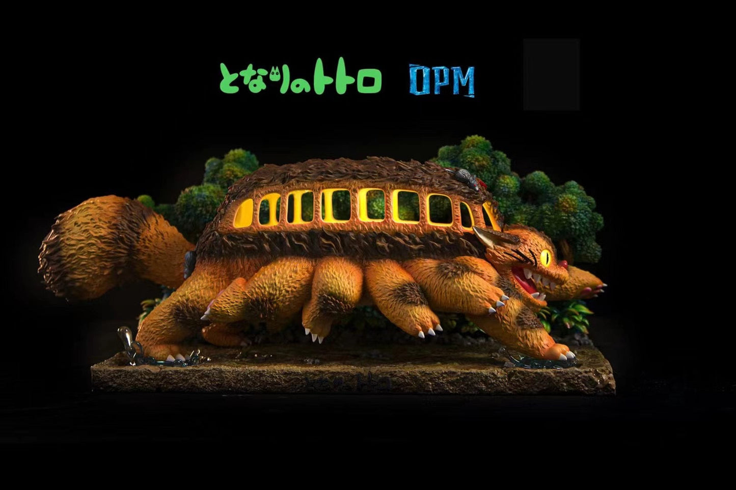 OPM Studio - Desktop Scene My Neighbor Totoro | 桌面小场景 龙猫车站