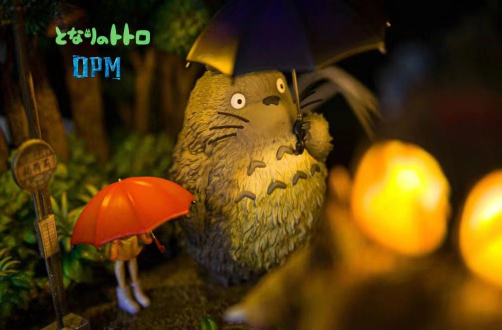 OPM Studio - Desktop Scene My Neighbor Totoro | 桌面小场景 龙猫车站