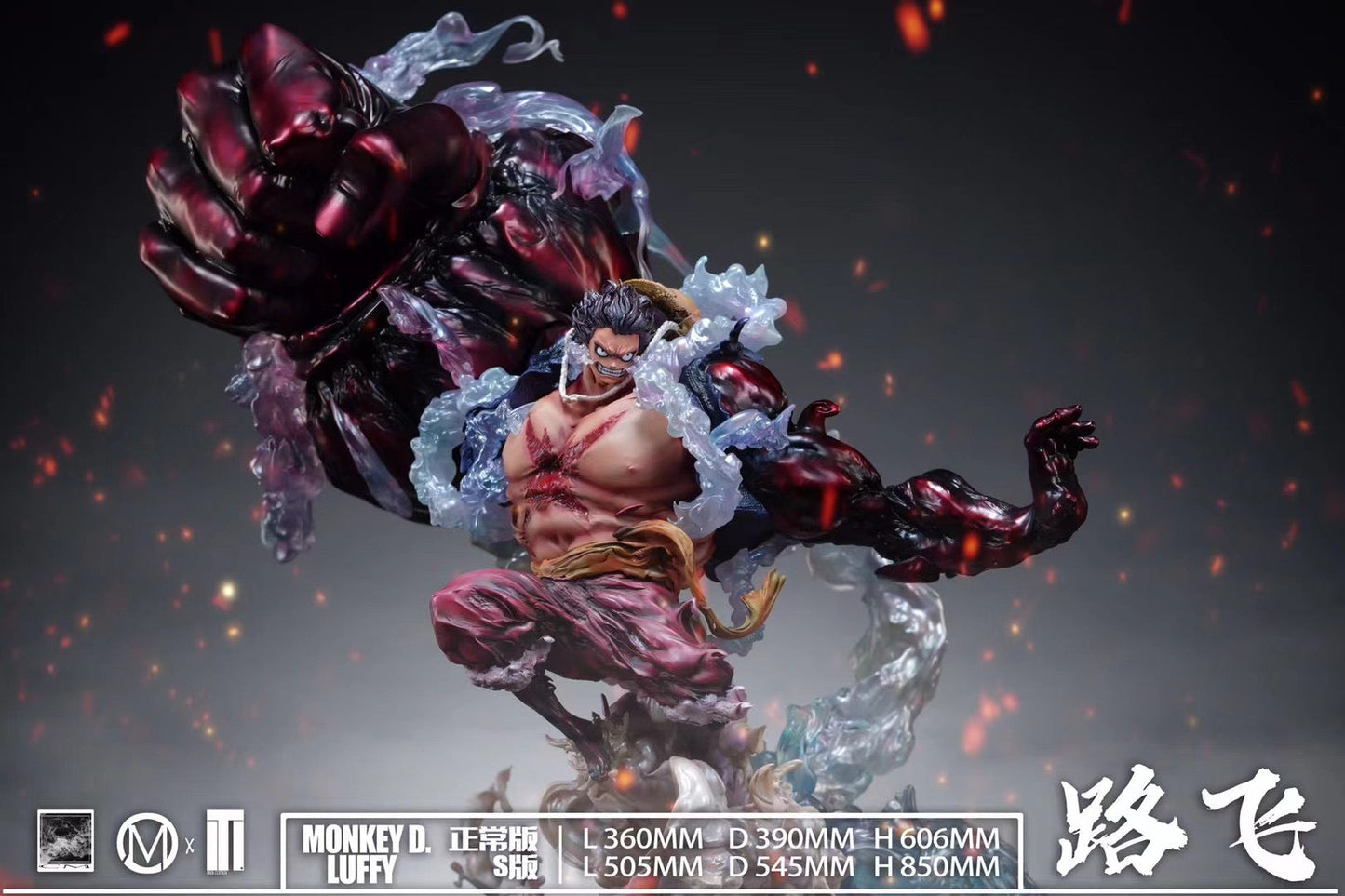 Iron Curtain x Chao Ming - Gear 4 Luffy | 四档路飞