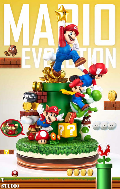 T Studio - Super Mario Evolution | 马里奥进化集合