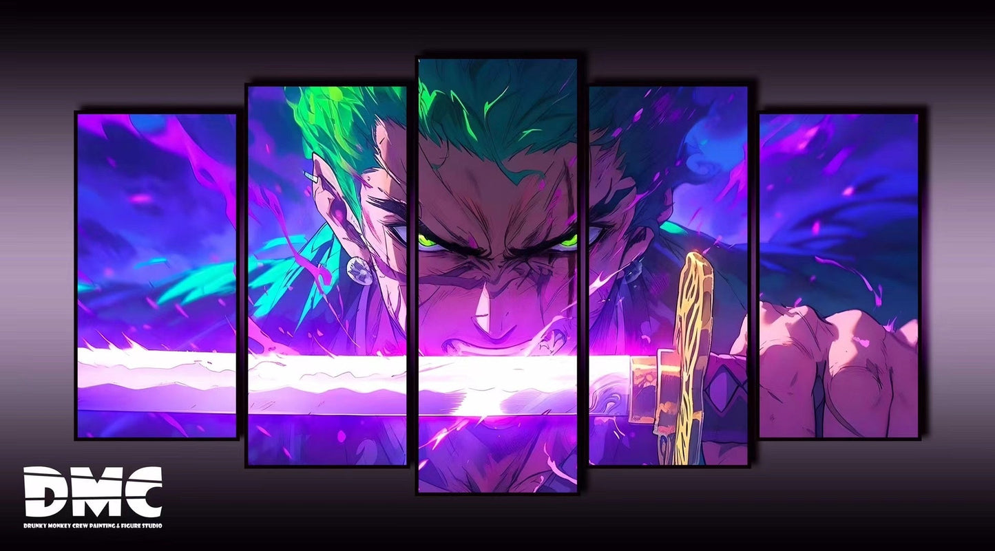 Drunky Monkey Crew - Roronoa Zoro Wall Art | 索隆 装饰画